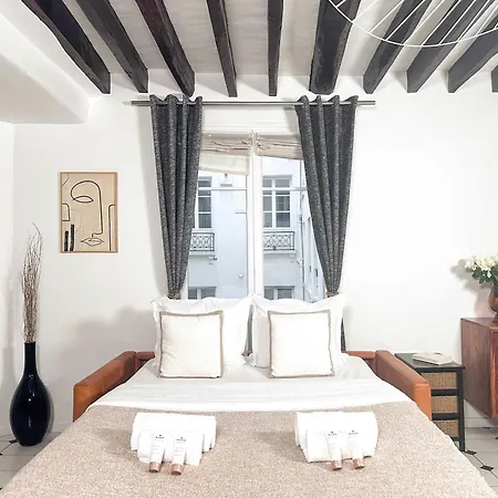 Modern & Spacious Near Le Marais Appartement Parijs
